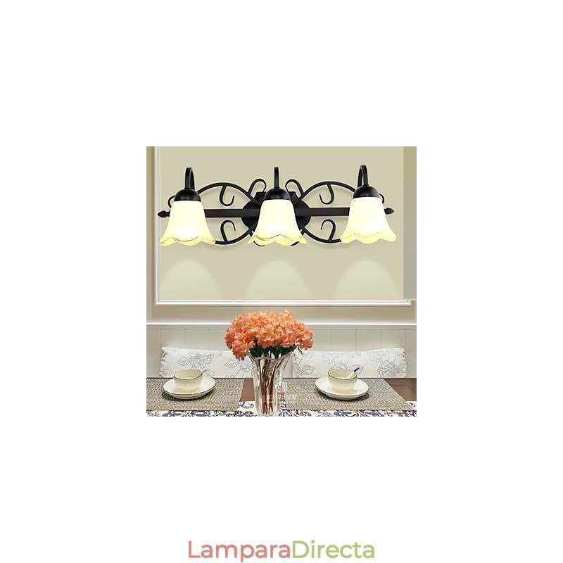Cabaña rústica contemporánea moderna, pintura contemporánea de estilo campestre para iluminación empotrada de estilo mini.