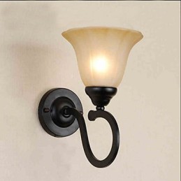 Pintura contemporánea moderna integrada para apliques de pared con luz ambiental.