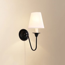 Apliques de pared con luz ambiental de estilo rústico Lodge con acabado en óxido negro para protección ocular.
