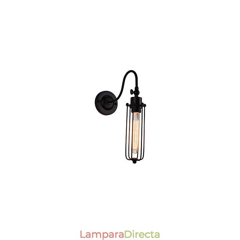 Lámpara de pared con pintura clásica tradicional rústica tipo cabaña para luces de pared empotradas.