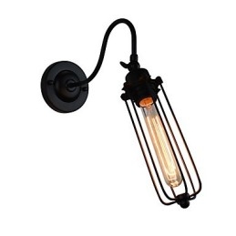 Lámpara de pared con pintura clásica tradicional rústica tipo cabaña para luces de pared empotradas.
