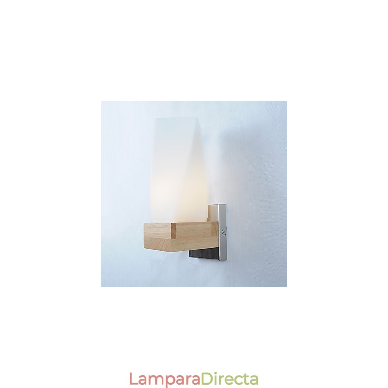 Apliques de pared modernos y contemporáneos para iluminación ascendente.