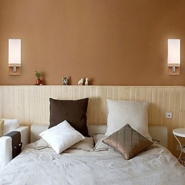 Apliques de pared modernos y contemporáneos para iluminación ascendente.