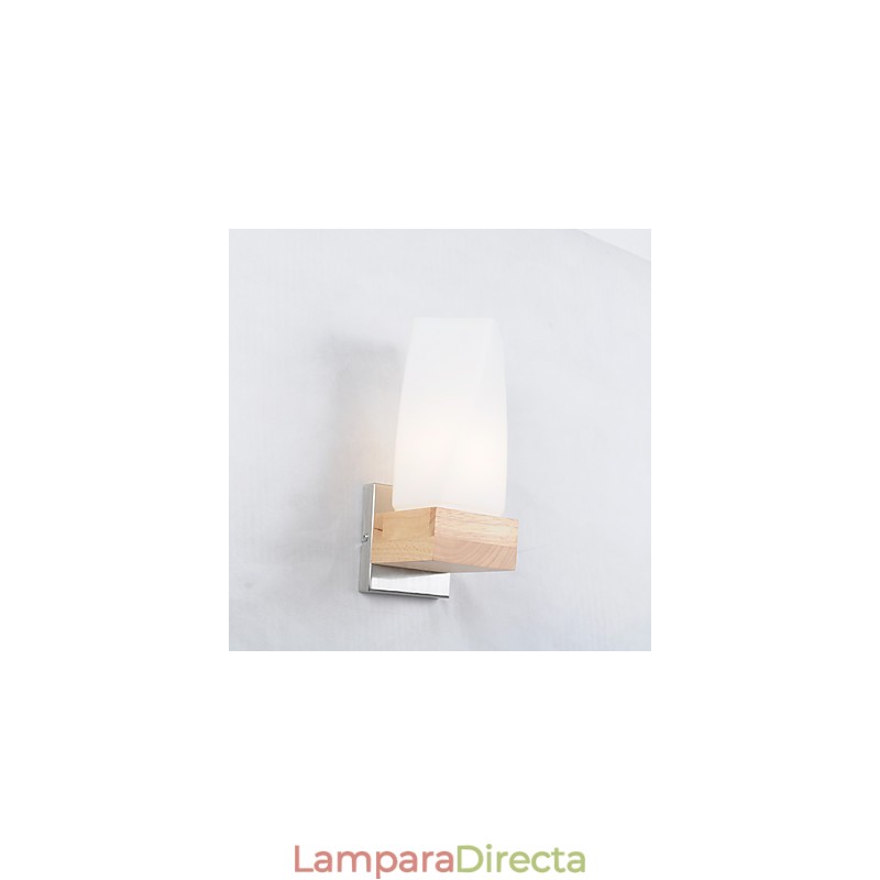 Apliques de pared modernos y contemporáneos para iluminación ascendente.