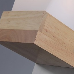 Apliques de pared modernos y contemporáneos para iluminación ascendente.