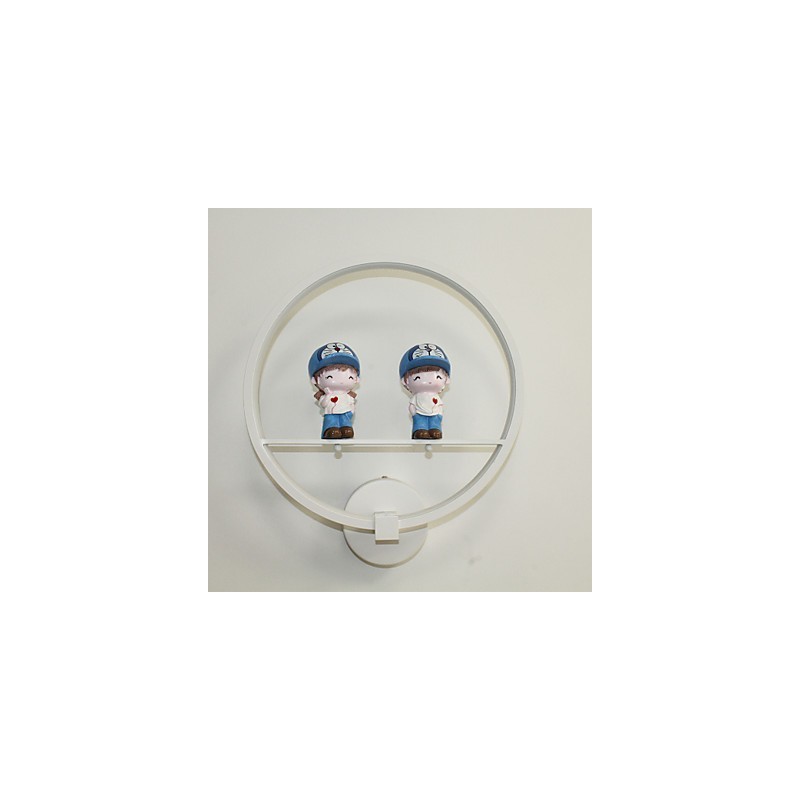 Lámpara de pared de aluminio para dormitorio de hotel, moderna y minimalista, para pasillo, decorativa, para habitación de niños.
