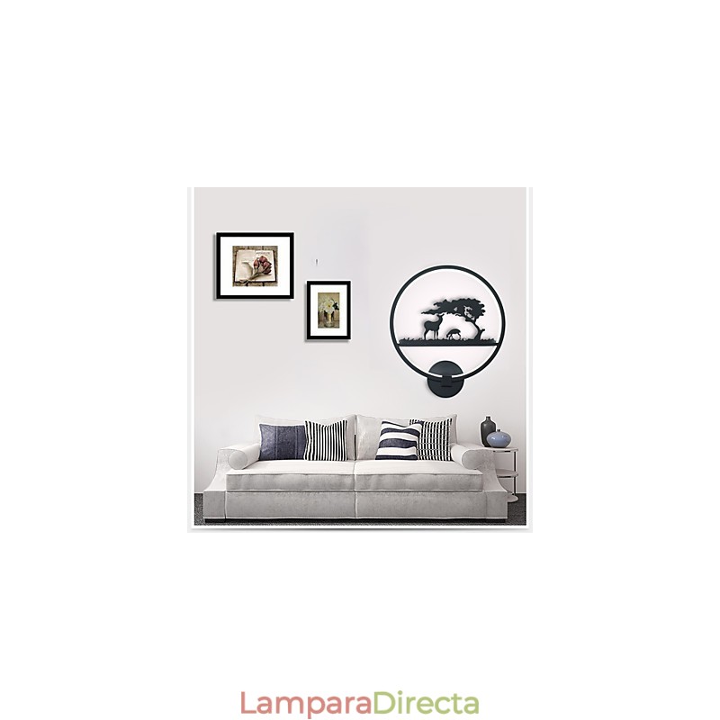 Lámpara de pared nórdica moderna minimalista de aluminio para TV, lámpara de pared para pasillo, escalera, dormitorio, lámpara de noche, lámpara de pared, luces para pasillo de hotel