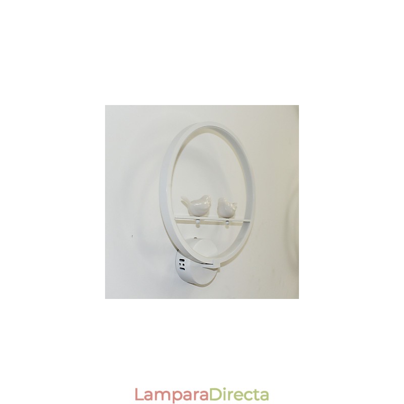 Lámpara de pared para dormitorio, lámpara de noche y personalidad creativa de la moderna lámpara de pared minimalista para pasillo y escalera circular.