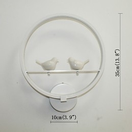Lámpara de pared para dormitorio, lámpara de noche y personalidad creativa de la moderna lámpara de pared minimalista para pasillo y escalera circular.