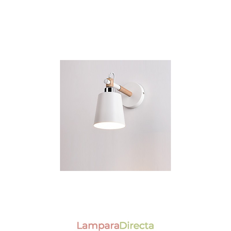 Apliques de pared con luz ambiental contemporánea moderna y característica