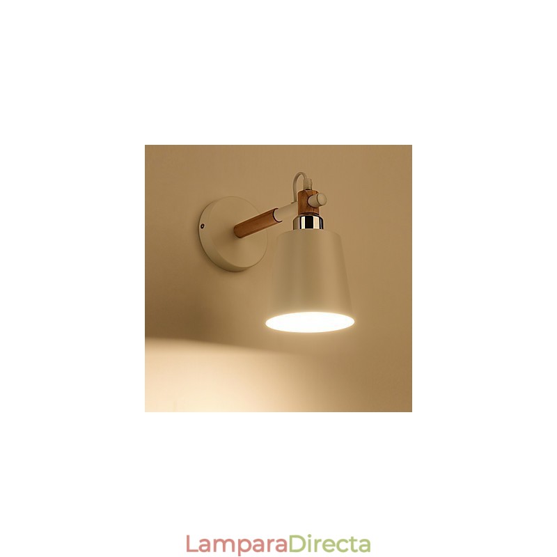Apliques de pared con luz ambiental contemporánea moderna y característica