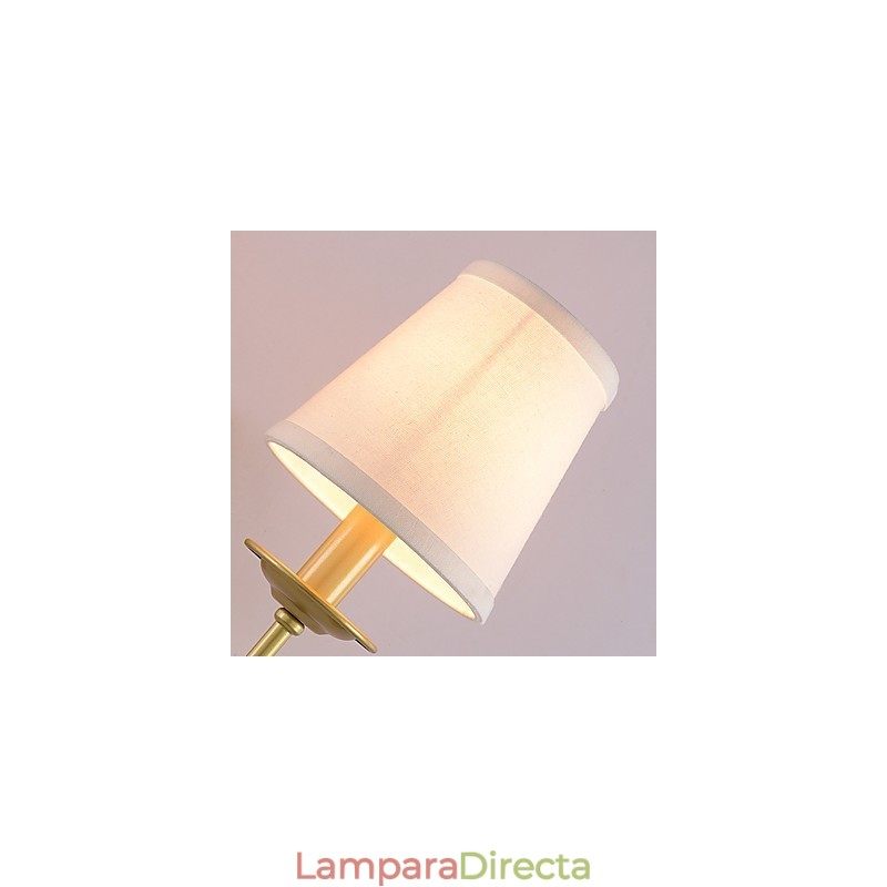 Apliques de pared con luz ambiental de pintura vintage sencilla de estilo rústico