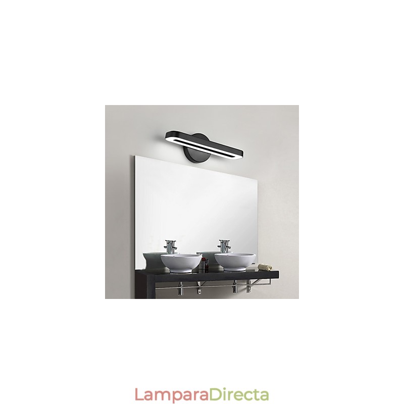 Aplique de pared moderno contemporáneo con luz ambiental