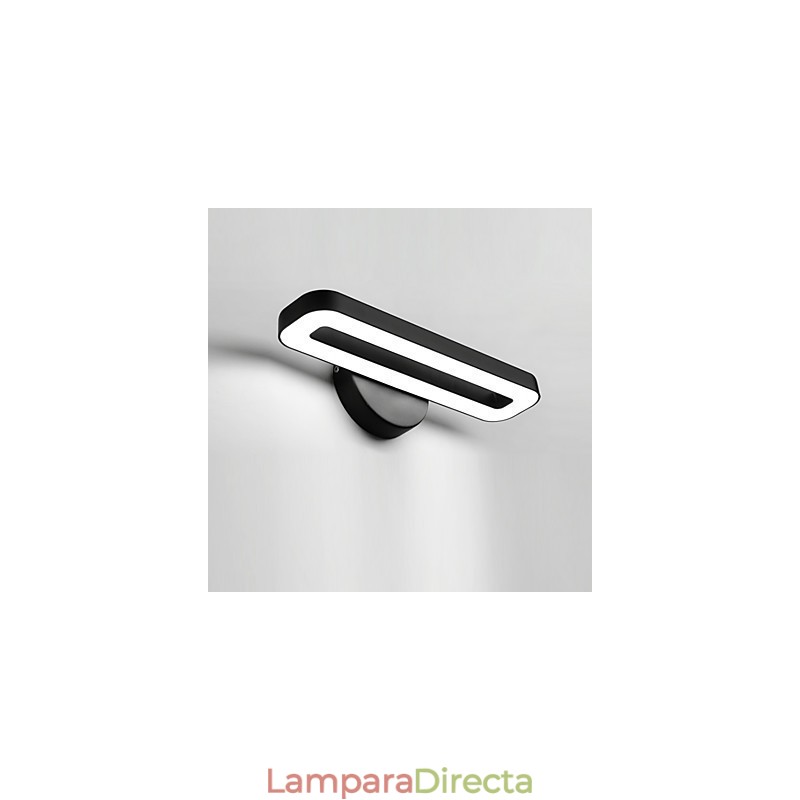 Aplique de pared moderno contemporáneo con luz ambiental