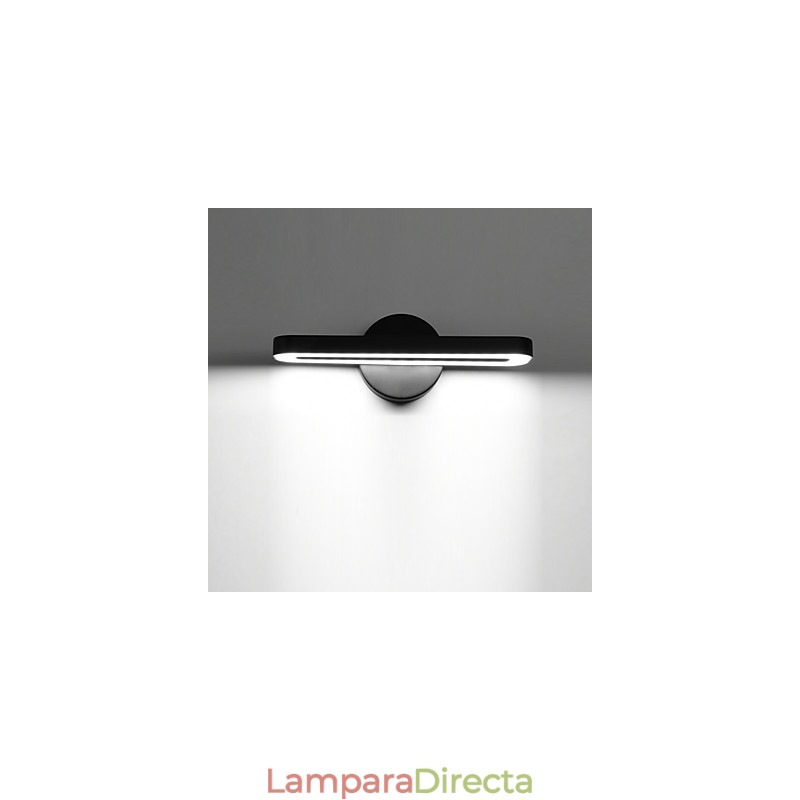 Aplique de pared moderno contemporáneo con luz ambiental