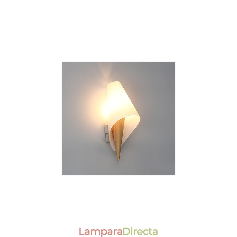 Apliques de pared con luz ambiental de estilo mini, modernos y contemporáneos.