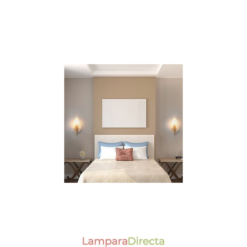Apliques de pared con luz ambiental de estilo mini, modernos y contemporáneos.