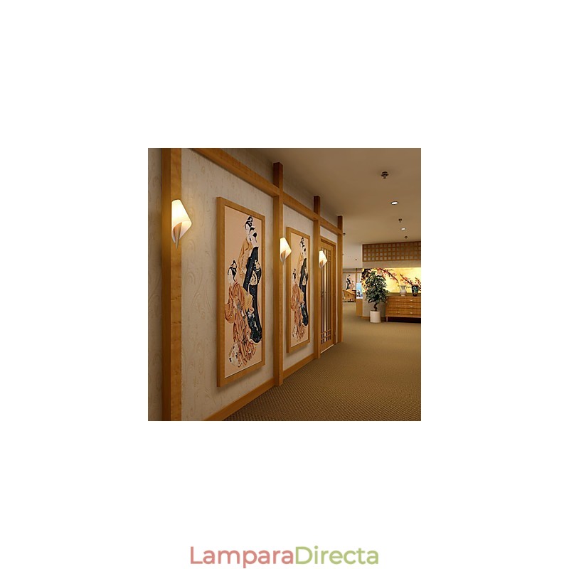 Apliques de pared con luz ambiental de estilo mini, modernos y contemporáneos.