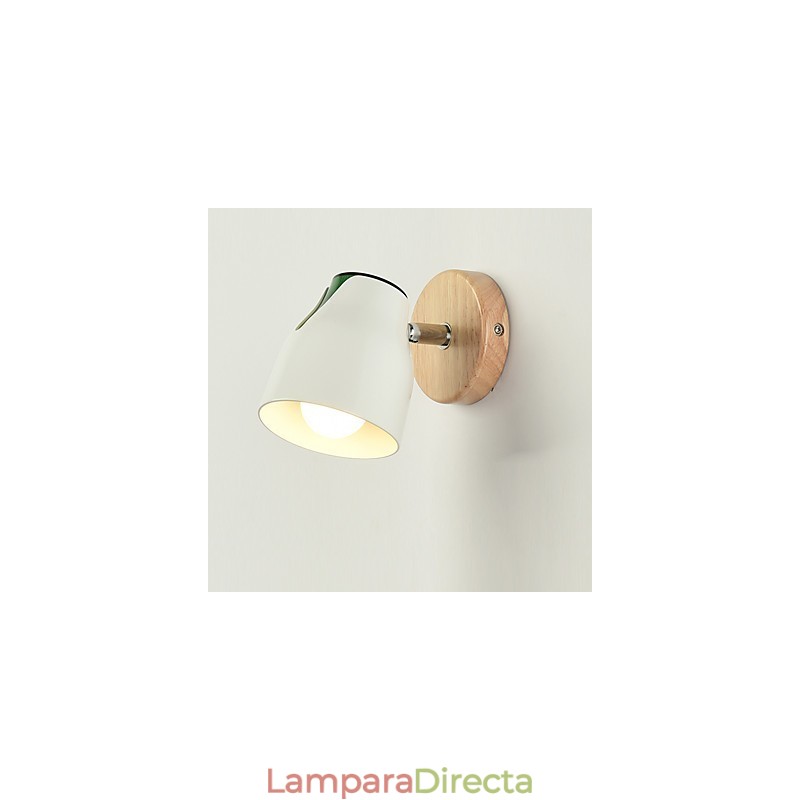 Apliques de pared con luz ambiental contemporánea moderna y característica