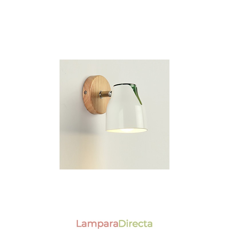 Apliques de pared con luz ambiental contemporánea moderna y característica