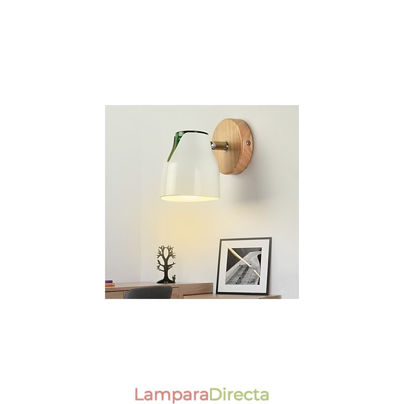Apliques de pared con luz ambiental contemporánea moderna y característica