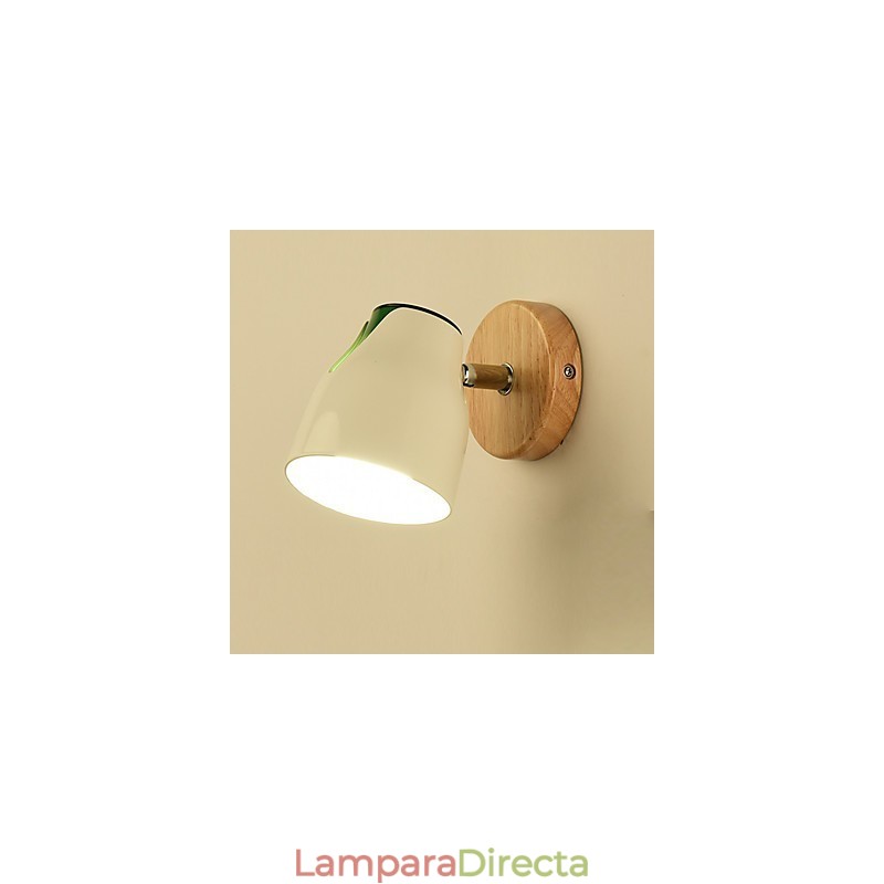 Apliques de pared con luz ambiental contemporánea moderna y característica