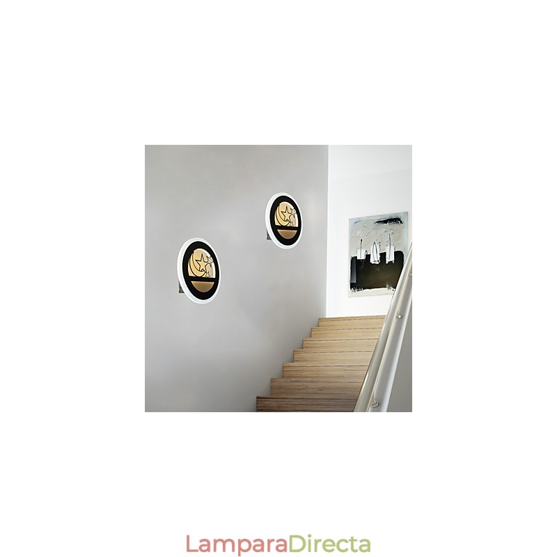 Lámpara de pared minimalista moderna para entrada de escalera, lámpara creativa para hotel La Terrazza Project Lamps
