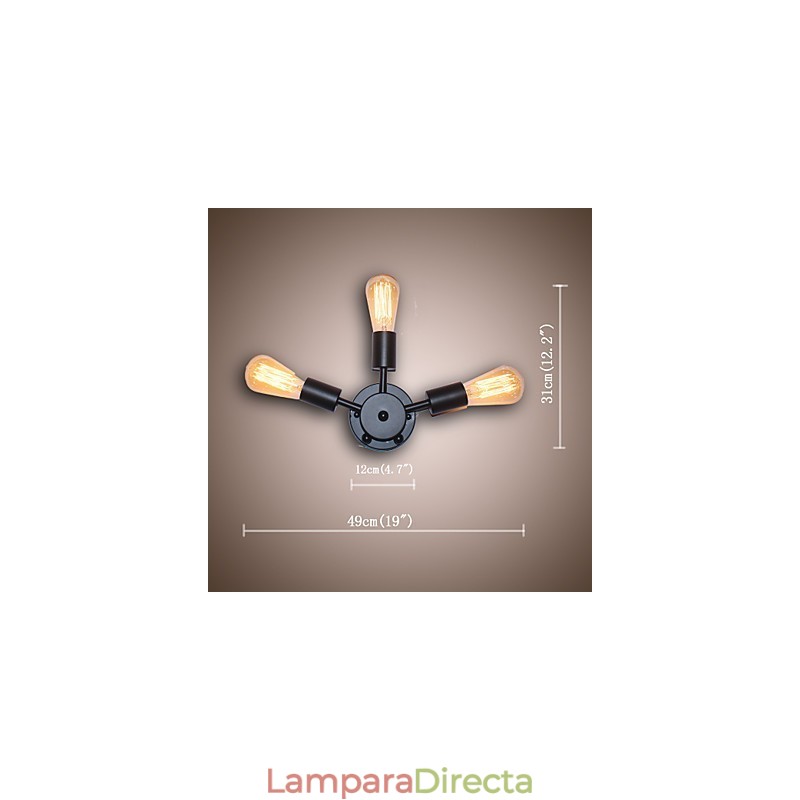 Lámpara de pared retro para balcón, escalera, originalidad, personalidad, bar, lámpara de pared decorativa, decoración del hogar, iluminación.