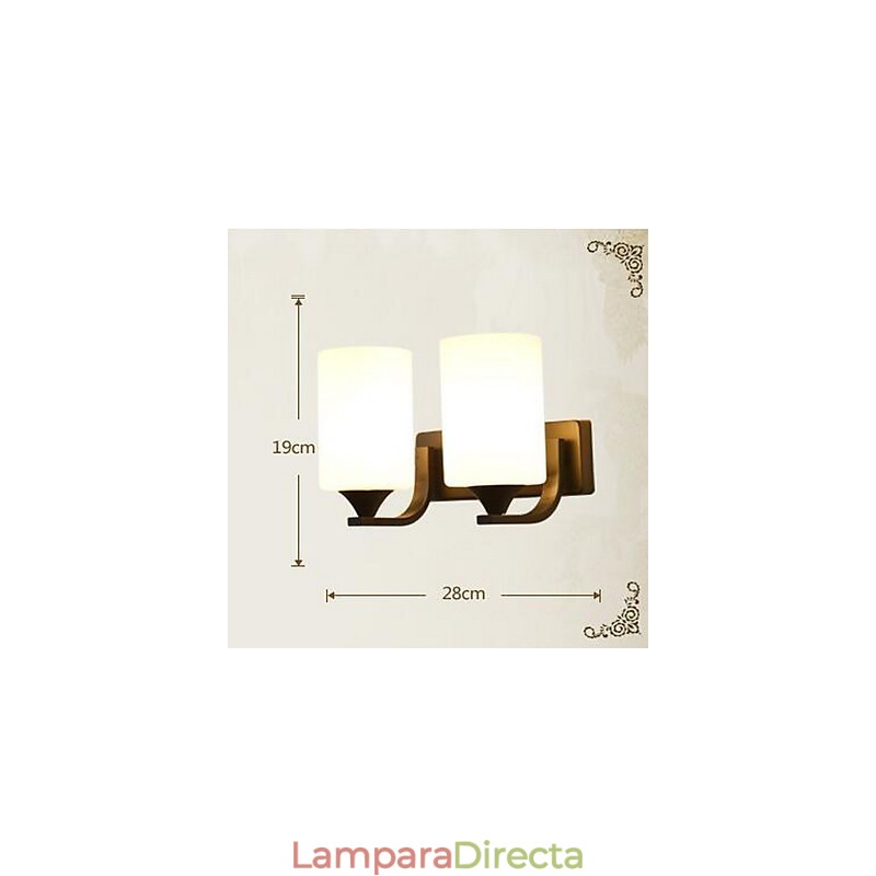 Apliques de pared vintage Otros apliques de pared con iluminación ascendente