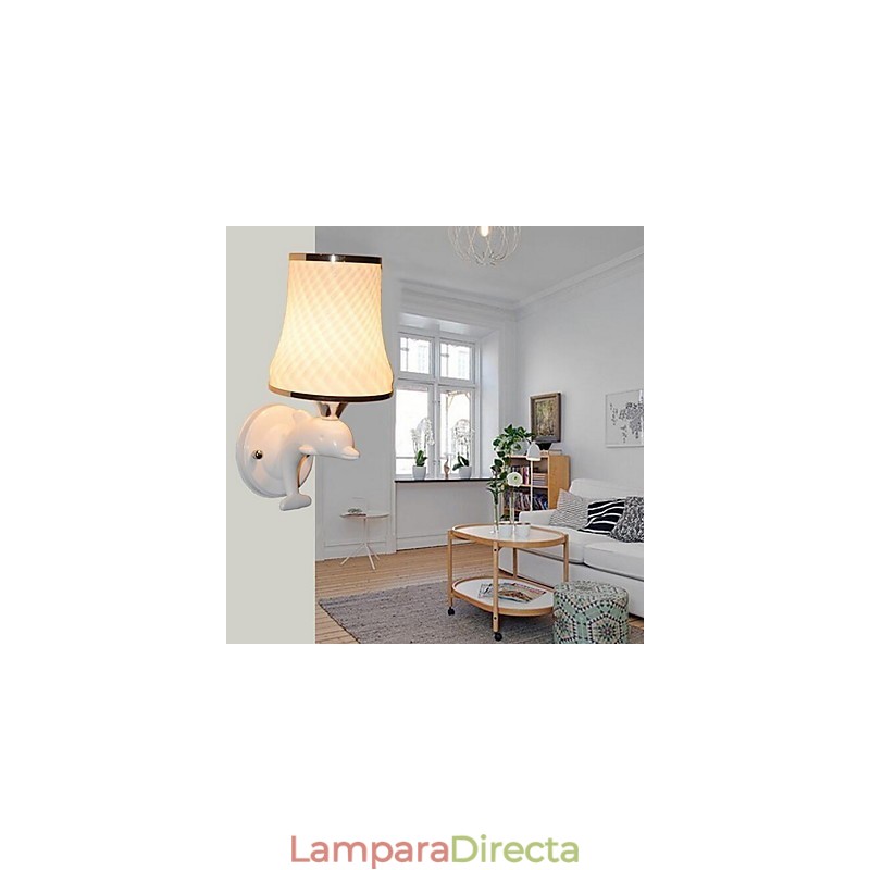 Apliques de pared vintage con luz descendente y acabado galvanizado
