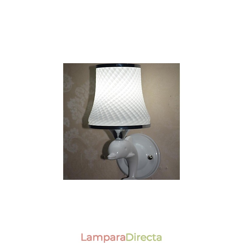 Apliques de pared vintage con luz descendente y acabado galvanizado
