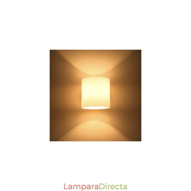 Aplique de pared con luz descendente de estilo mini, lámpara de noche de madera de troncos para dormitorio, con protección para los ojos, estilo campestre novedoso