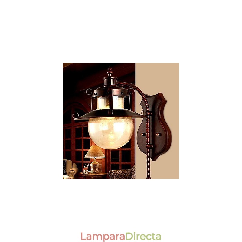 Apliques de pared vintage Otros apliques de pared con luz descendente