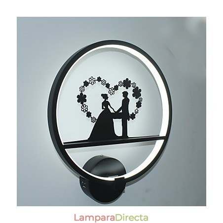 Lámpara de pared de aluminio, moderna, minimalista, creativa, para sala de estar, balcón, pasillo Lámpara de pared de aluminio, moderna, minimalista, creativa, para sala de estar, balcón, pasillo