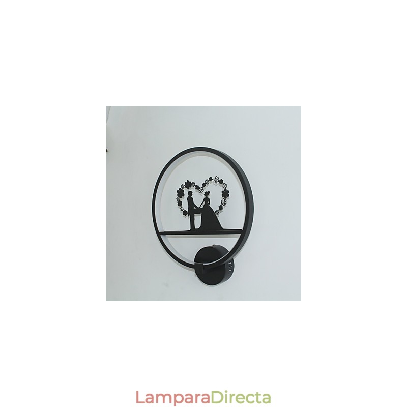 Lámpara de pared de aluminio, moderna, minimalista, creativa, para sala de estar, balcón, pasillo