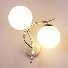 Lámpara de pared moderna de moda con arte de hierro para dormitorio, lámpara de pared para comedor, lámpara de estudio y salón.