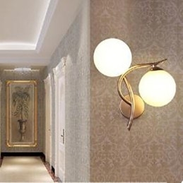 Lámpara de pared moderna de moda con arte de hierro para dormitorio, lámpara de pared para comedor, lámpara de estudio y salón.