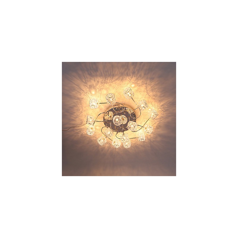Techo con luz de techo con ventosa y campana de alambre de aluminio, diseño patentado