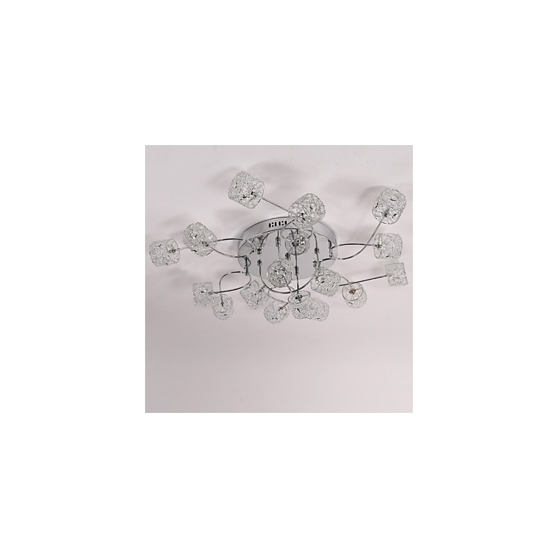 Techo con luz de techo con ventosa y campana de alambre de aluminio, diseño patentado