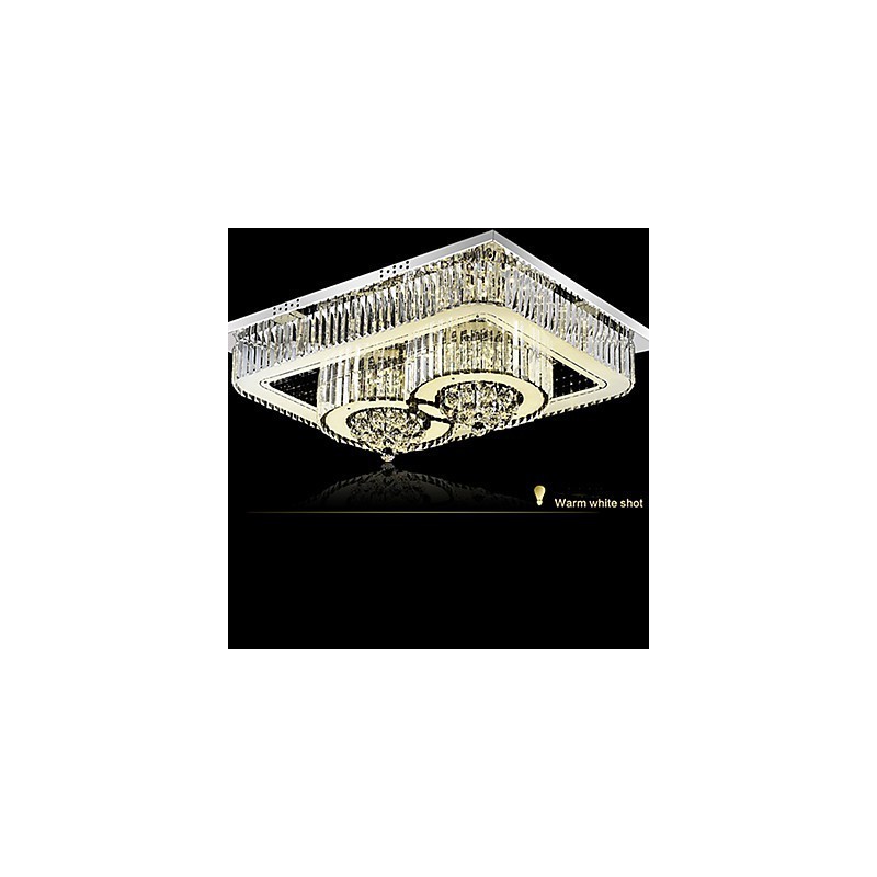 Lámpara de techo de cristal contemporánea moderna
