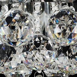 Lámpara de techo de cristal contemporánea moderna