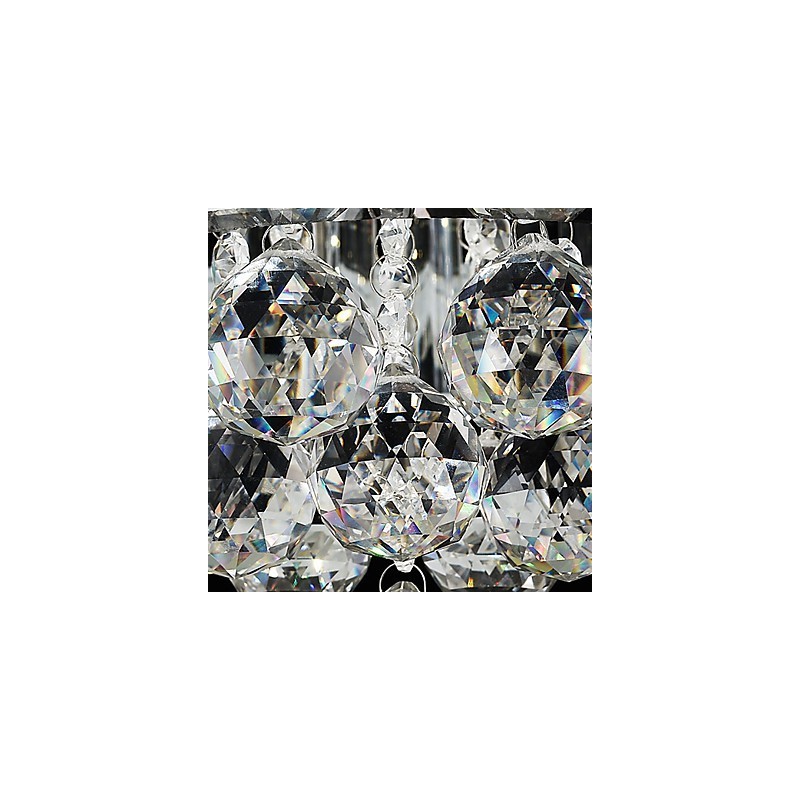 Lámpara de techo de cristal contemporánea moderna