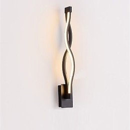 Lámparas de pared modernas de metal creativas para sala de estar, pasillo, dormitorio, habitaciones de hotel, iluminación decorativa de noche