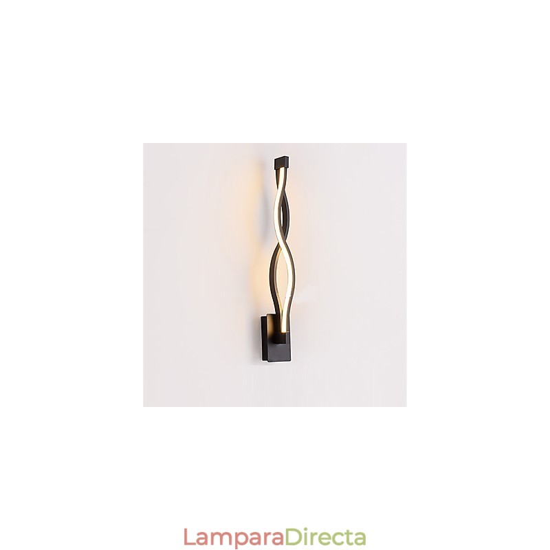 Lámparas de pared modernas de metal creativas para sala de estar, pasillo, dormitorio, habitaciones de hotel, iluminación decorativa de noche