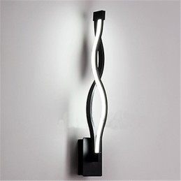 Lámparas de pared modernas de metal creativas para sala de estar, pasillo, dormitorio, habitaciones de hotel, iluminación decorativa de noche