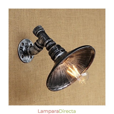Lámpara de pared con luz ambiental estilo mini con pintura retro campestre Lámpara de pared con luz ambiental estilo mini con pintura retro campestre