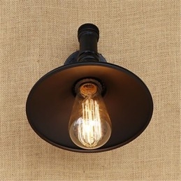 Lámpara de pared con luz ambiental estilo mini con pintura retro campestre