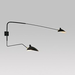 Pintura contemporánea moderna para apliques de pared con luz ambiental.