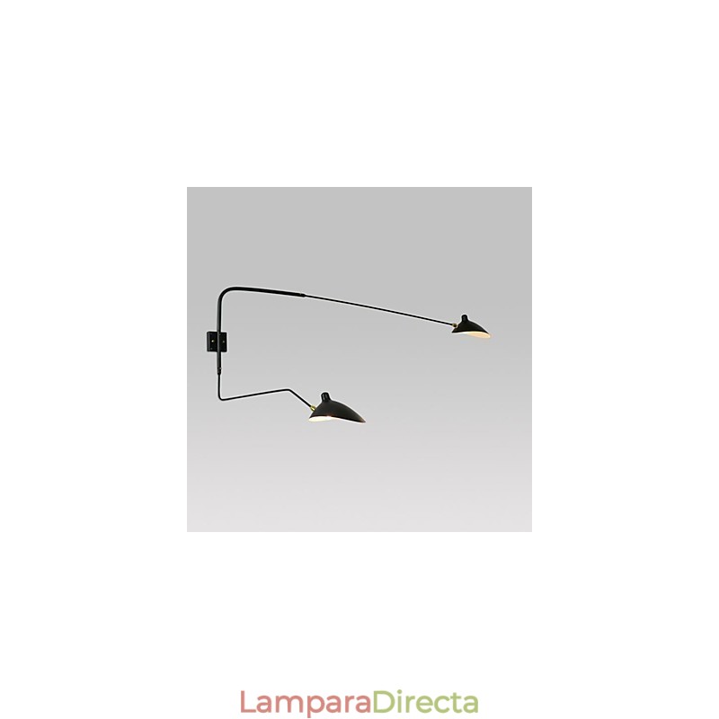 Pintura contemporánea moderna para apliques de pared con luz ambiental.