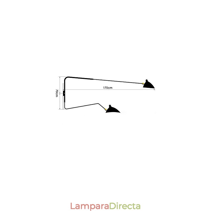 Pintura contemporánea moderna para apliques de pared con luz ambiental.